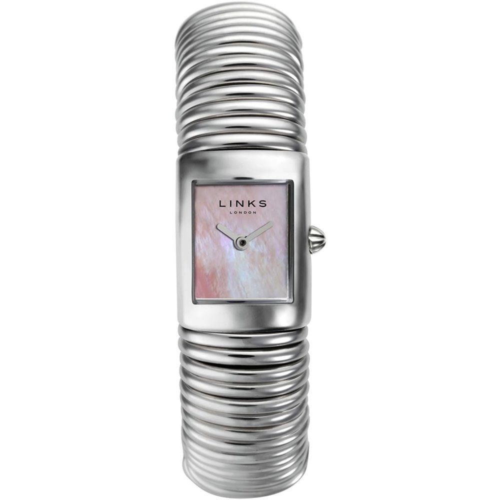 LINKS OF LONDON PINK MOTHER OF PEARL SWEETIE WATCH